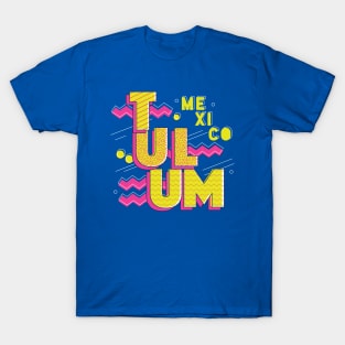 Retro 90s Tulum, Mexico T-Shirt